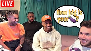 Adin Ross FUNNY & SUS MOMENTS for 14 minutes straight PART 15 🌈😂 ft. ZIAS, B.LOU, DDG