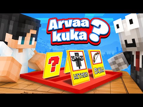 Arvaa Kuka? HAASTE w/ Jyksedi & Applezzi