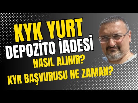 KYK YURT DEPOZİTO İADESİ NASIL ALINIR? KYK BAŞVURUSU NE ZAMAN YAPILIR?