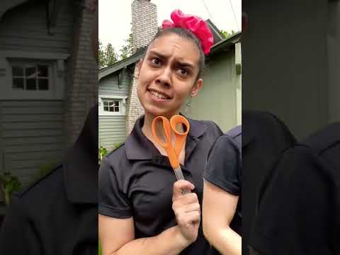 Would it hurt to poke my eyes? #blindtube #blindgirl #blind #humor