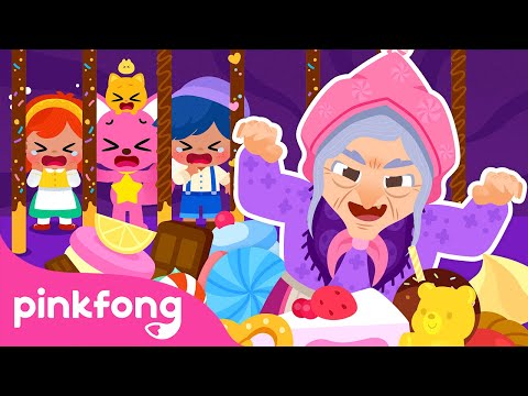 Hansel and Gretel 🍭 | Mystical Fairy Tale | Spooky Cartoon & Song | Pinkfong Official