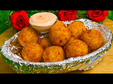 Extra Crispy & Extra Cheesy Potato Cheese Balls | Make & Freeze Ramadan Special Recipes by Lubna