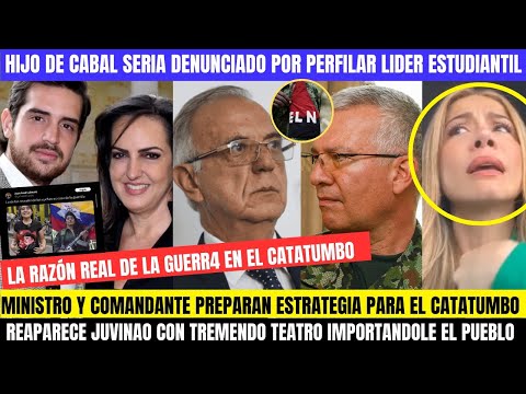 🚨HIJO DE CABAL EN LA GRANDE.MINDEFENSA Y COMANDANTE ANUNCIAN ACCIONES.JUVINAO VUELVE CON SU TEATRO