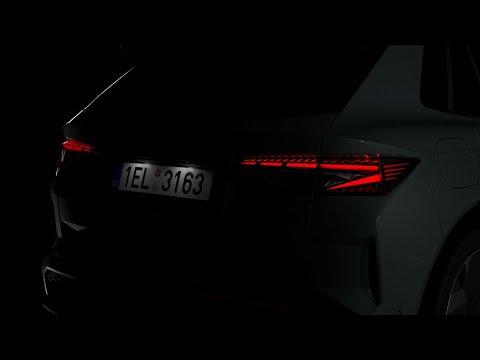 New SKODA Elroq - Lights overview