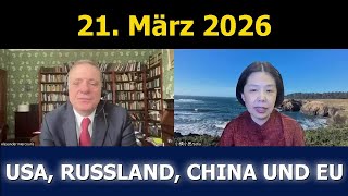 Trumps China-Besuch, Putins China-Besuch, EU-Rolle, Thukydides-Falle, Menschen hassen KI