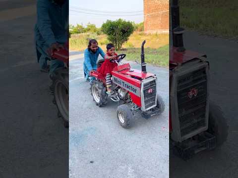 mini tractor 🚜 wait till ends #shorts