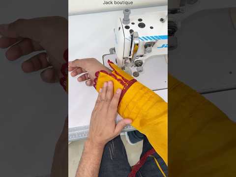 Cuff sleeves design || sleeve mai designing cuff lagane ka unique tariqa || full baju design full