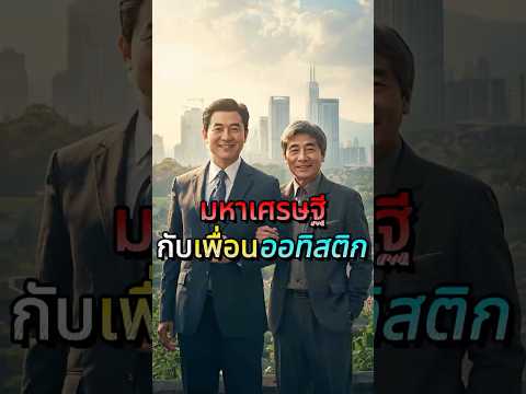 มหาเศรษฐีกับเพื่อนที่มีภาวะออทิสติก #สาระน่ารู้ #แรงบันดาลใจ #เพื่อนแท้ #เรื่องซึ้งกินใจ #มิตรภาพ