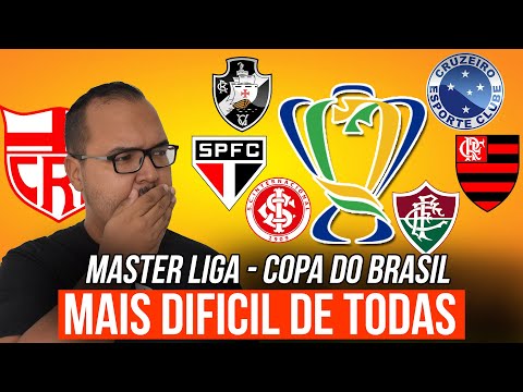 A COPA DO BRASIL mais DIFICIL de TODOS OS TEMPOS e NOVAS CONTRATAÇÕES! MASTER LIGA #02 com CRB