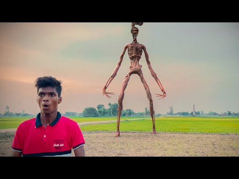 Scary Siren Head In Real Life #sirenhead #vfx
