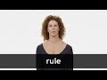 Understanding Rules
