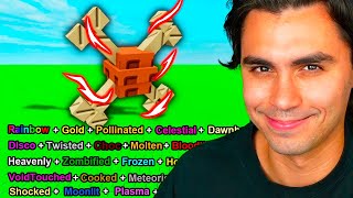 CRIEI UMA FARM DE BONE BLOSSOM NO GROW A GARDEN