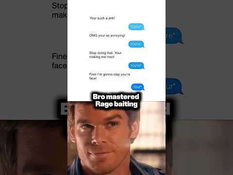 Bro mastered Ragebait 💀
