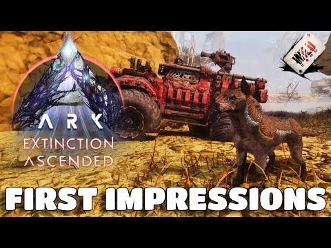 ARK Extinction FIRST IMPRESSIONS! - Cars, Armadoggo and More!