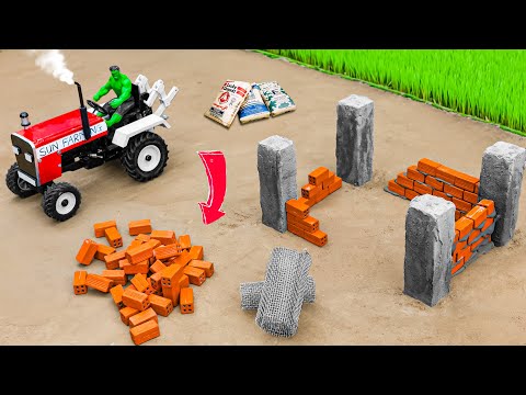 top most creative diy tractor science project | house construction video