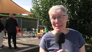 Sonnensegel für Grünes Klassenzimmer
