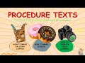 Understanding Procedure Texts