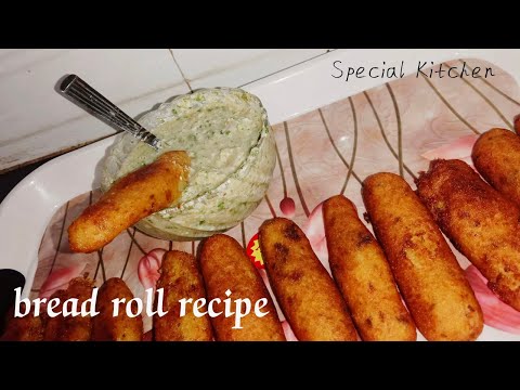 Aloo Aur Bread ki Mazedar Recipe/ Bread Recipe/ Roll Recipe