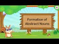 Abstract Nouns and Their Suffixes