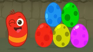 【NEW】 Surprise Eggs Kids Songs | Larva Kids | Nursery Rhyme for kids