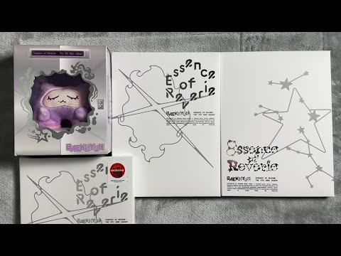 ♡Unboxing Baekhyun 백현 5th Mini Album Essence of Reverie (Essence, Reverie & Special Ver.)♡