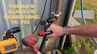 Fixing a Leaking Tank & Burnt Out Water Pump
