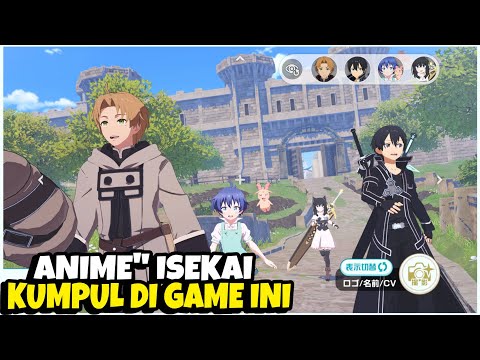 Wew Anime" Isekai Kumpul di Game Baru ini! ISEKAI ISEKAI (PC/Mobile)