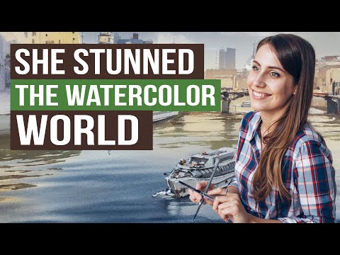 Unlock Vivid Watercolor Power With Anastasia Kustova