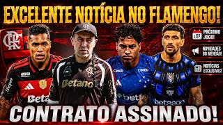 FLAMENGO RECEBE EXCELENTE NOTÍCIA! CONTRATO ASSINADO! A VERDADE SOBRE DANILO!