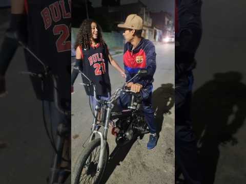 Quando meu amigo deu uma voltadinha na minha bikelete 😅😂 #shorts