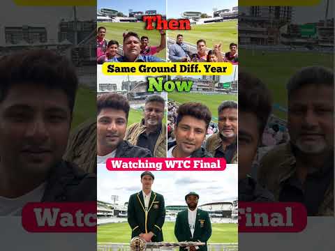 Sarfaraz Khan With His Father in Loards Watching AUS vs SA WTC Final 2025#sarfarazkhan#viralshort