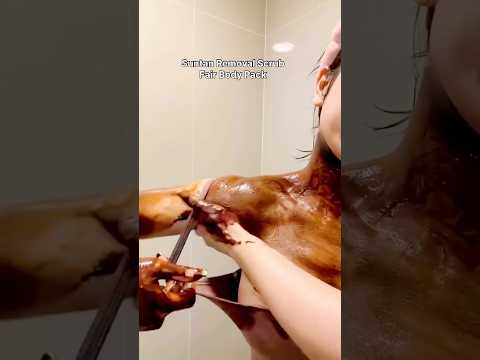 Fair Body Tips | Remove Body Dirt & Suntan | Remove Suntan Instantly #body #tips #skincare #shorts
