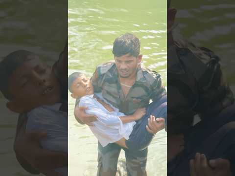 Army Ne Bachaya Bachhe Ki Jan 🇮🇳🥹💔 #shorts #ytshorts #youtubeshorts #army #explore #sad