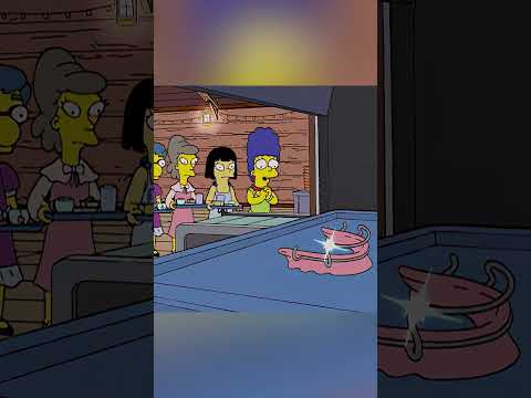 Lisa está luchando por bailar #lossimpson