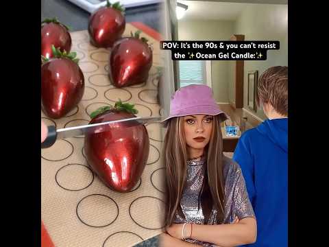 POV Itโs the #90s & you canโt resist the ocean gel candle. #90skids #nostalgia #millennials #genx