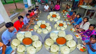 ছোট ছোট বাচ্চাদের সাথে মোমো খাওয়া | Momo eating vlog | village cooking vlog