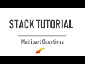 Creating and Understanding Multi-Part Questions