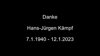Danke Hans Jürgen
