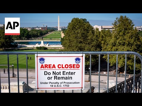 YouTube video thumbnail: Visitors React to Closures Around DC After Government Shutdown