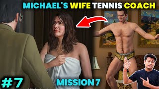 🫨GTA 5 - Mission 7 -  Michael's Wife Amanda CHEATS on Him  4K 60fps | GTA 5 TECHNO GAMERZ NEW VIDEO