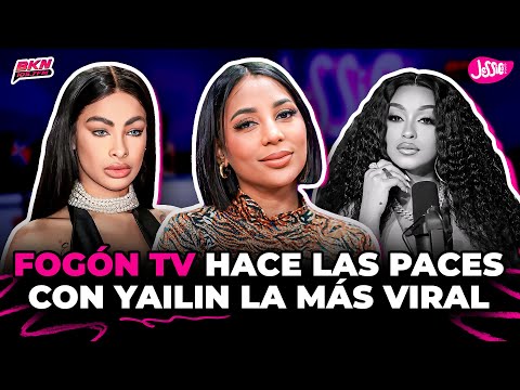 FOGÓN TV POR FIN SE LA DA A YAILIN LA MÁS VIRAL Y DICE QUE ESTÁ MÁS PEGADA QUE LA PERVERSA