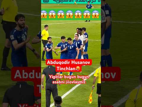 Yigitlar bugun bugun asabni jilovlaymiz #abduqodirhusanov #shorts #shortsfeed #rek #reels