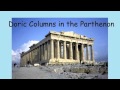 Greek Architectural Columns and Their Features