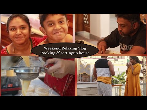 Vlog#03 ஞாயிறு வேலைகள் 🤯Weekend Relaxing Vlog 💫Indian household Cooking and setting up house😇