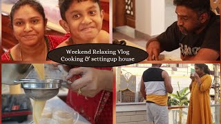 Vlog#03 ஞாயிறு வேலைகள் 🤯Weekend Relaxing Vlog 💫Indian household Cooking and setting up house😇