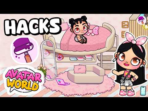 DECORAÇÕES DE QUARTOS COZINHAS SALAS NO PAZU AVATAR WORLD / HACKS,  HOUSE MAKER,MANSÃO, NATURAL CHIC