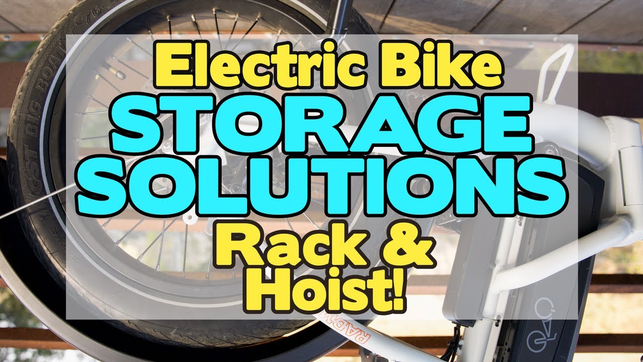 How Do I Store My Electric Bike In My Garage