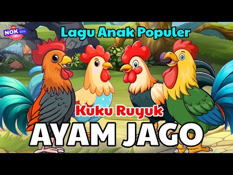 Lagu Anak 🇮🇩 Kuku Kukuruyuk, Lagu Ayam Jago,  Pok Ame Ame Cilukba, Suka Hati - Lagu Anak Indonesia