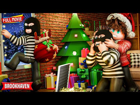 He Was Caught In A Christmas Heist, FULL MOVIE | brookhaven 🏡rp animation