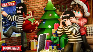 He Was Caught In A Christmas Heist, FULL MOVIE | brookhaven 🏡rp animation
